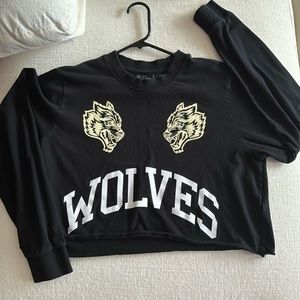 Darc Sport She Black Long Sleeve Crop Top